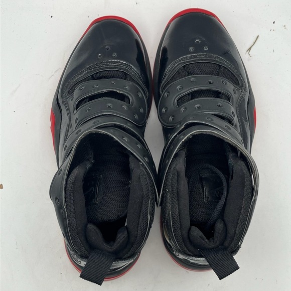 Nike Air Zoom Vick II Shoes Mens Size 8.5‎ Black Red 318397-062 Retro Football - Picture 2 of 7